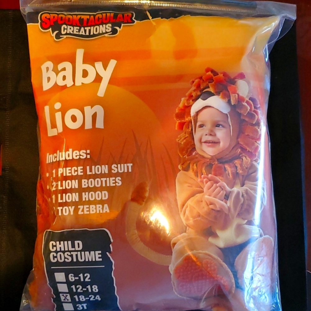 Baby Lion Costume 18-24 Months
